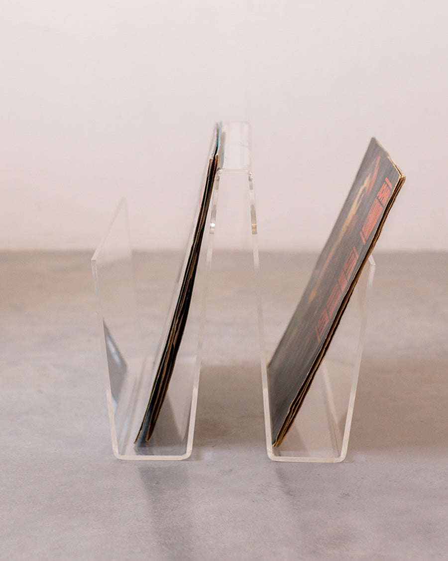 Vintažinė akrilinio stiklo žurnalinė