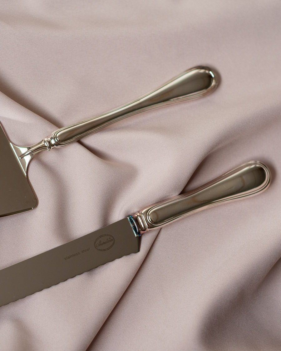 Sheratonn sidabru dengti torto įrankiai originalioje dėžutėje