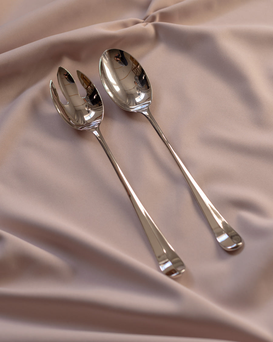 Dideli vintažiniai serviravimo įrankiai