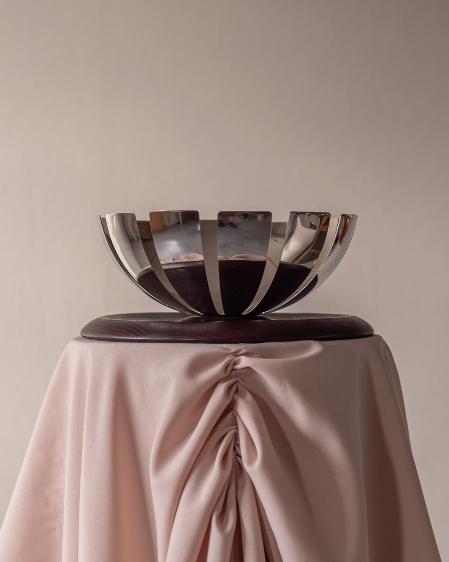 Alexander nerūdijančio plieno vaisinė su mediniu pagrindu