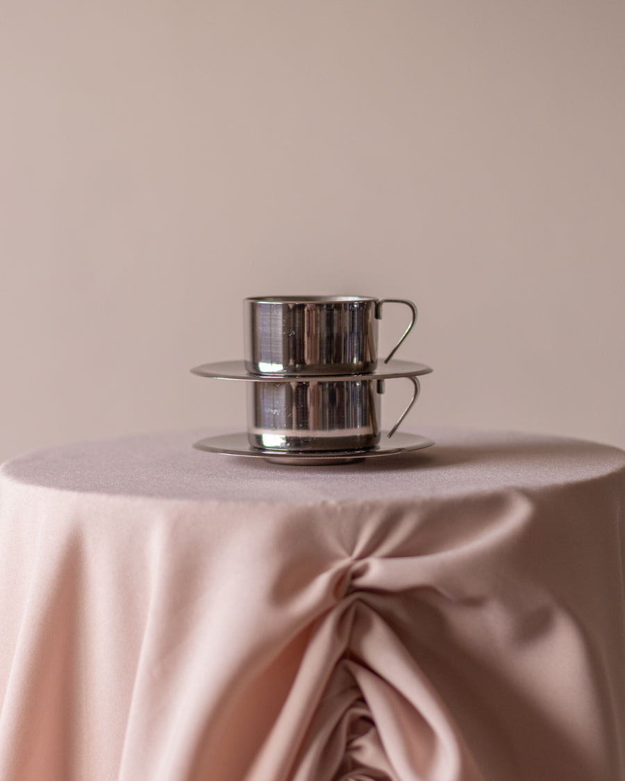 Nerūdijančio plieno espresso puodeliai