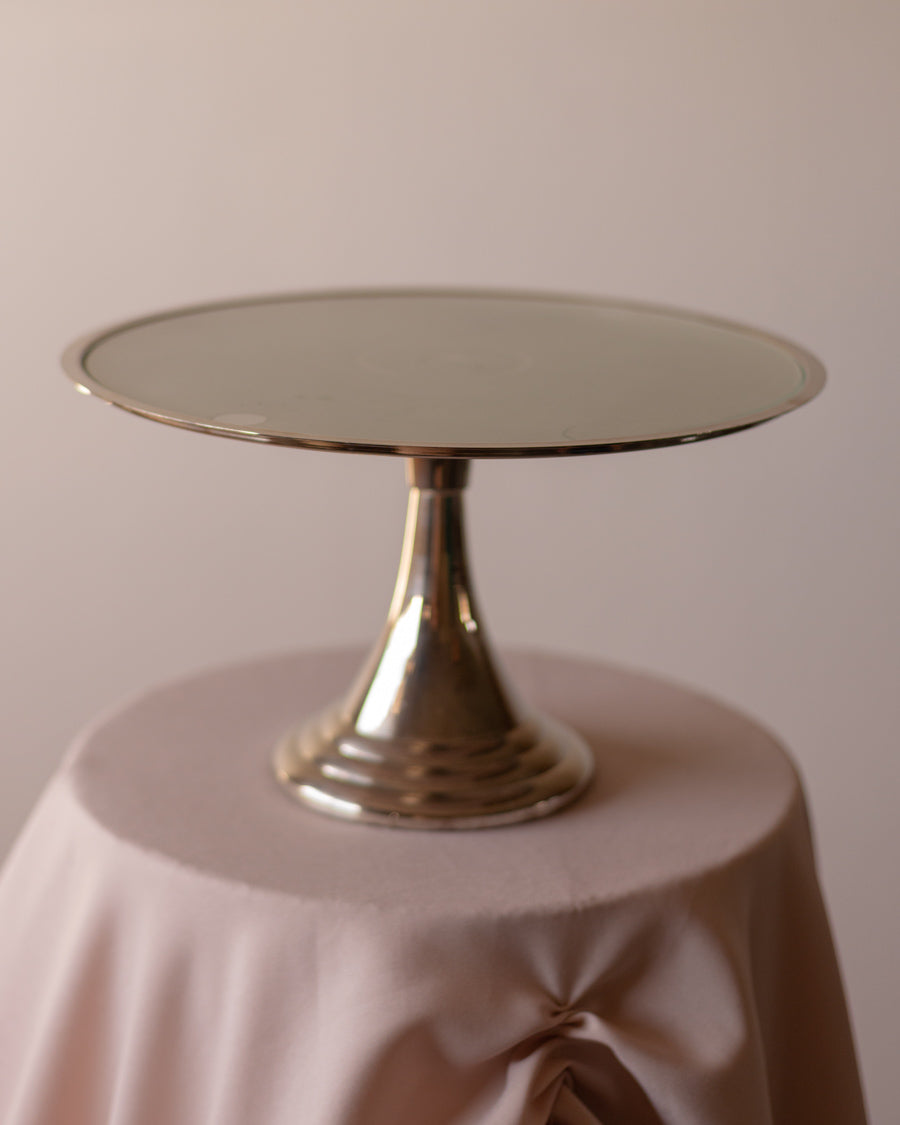 Vintažinė sidabru dengta tortinė