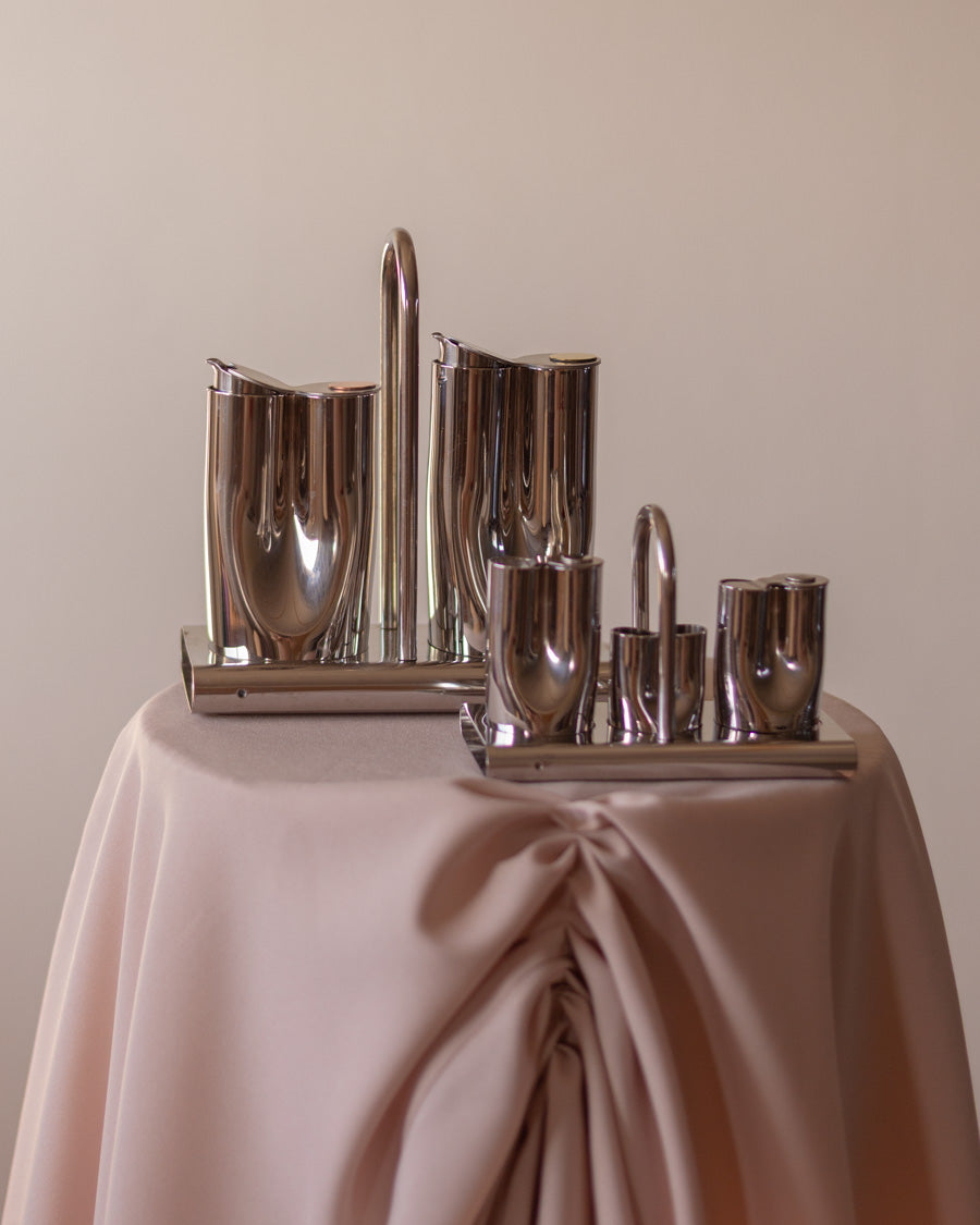 Vintažinis Stella aliejaus indelių ir prieskoninių rinkinys