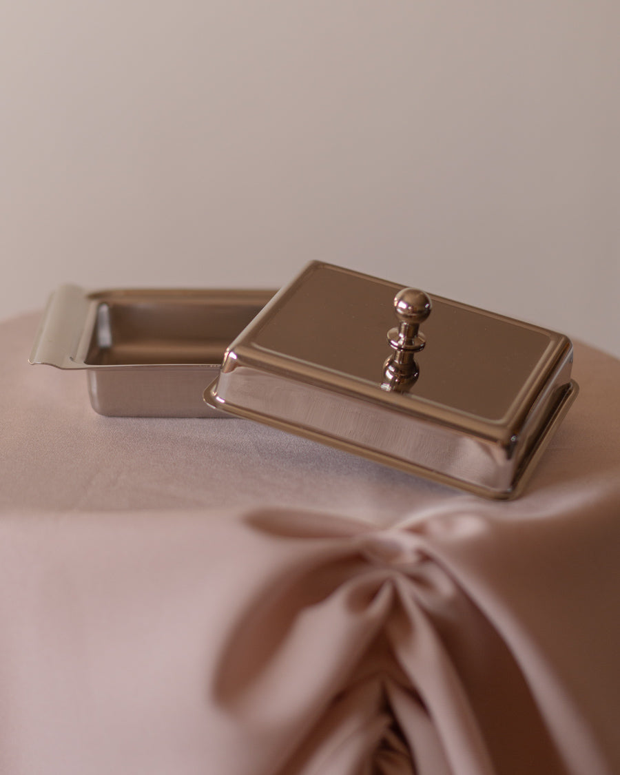 AMC nerūdijančio plieno sviestinė