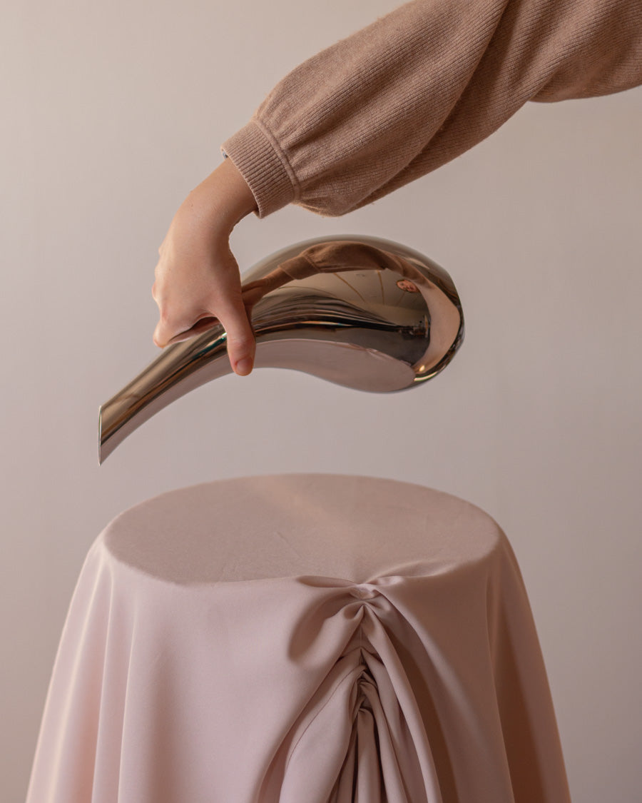 Georg Jensen ąsotis - vaza Bloom