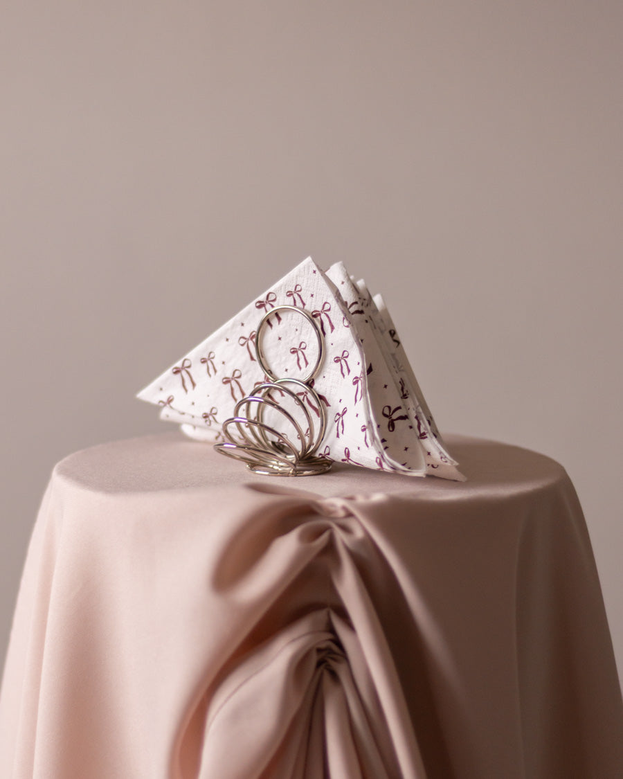 Vintažinis servetėlių laikiklis - Spiralė