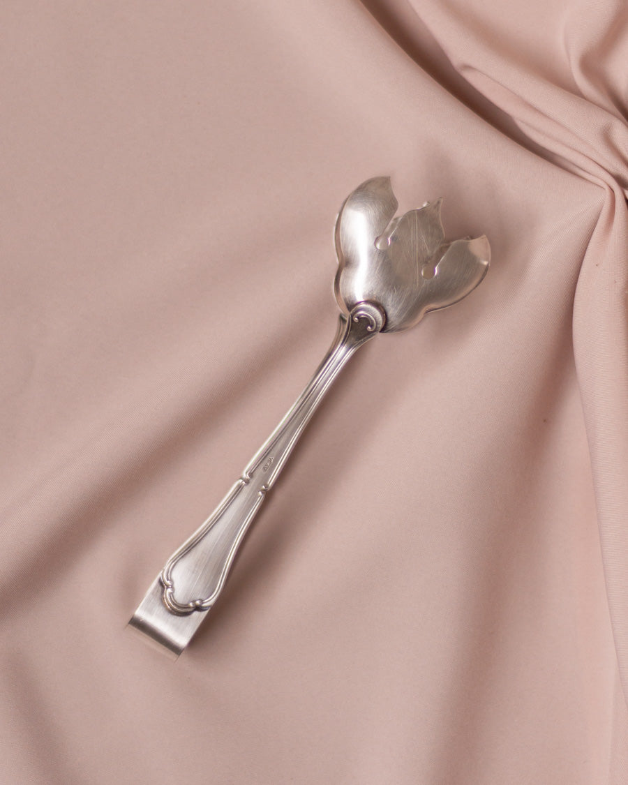 Sidabru dengtos serviravimo žnyplės