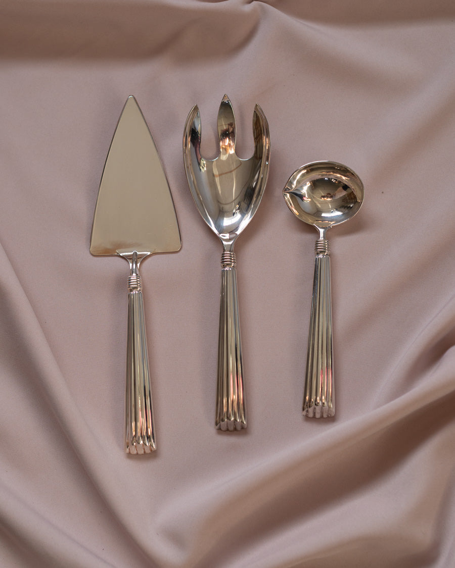 Sheratonn sidabru dengti serviravimo įrankiai