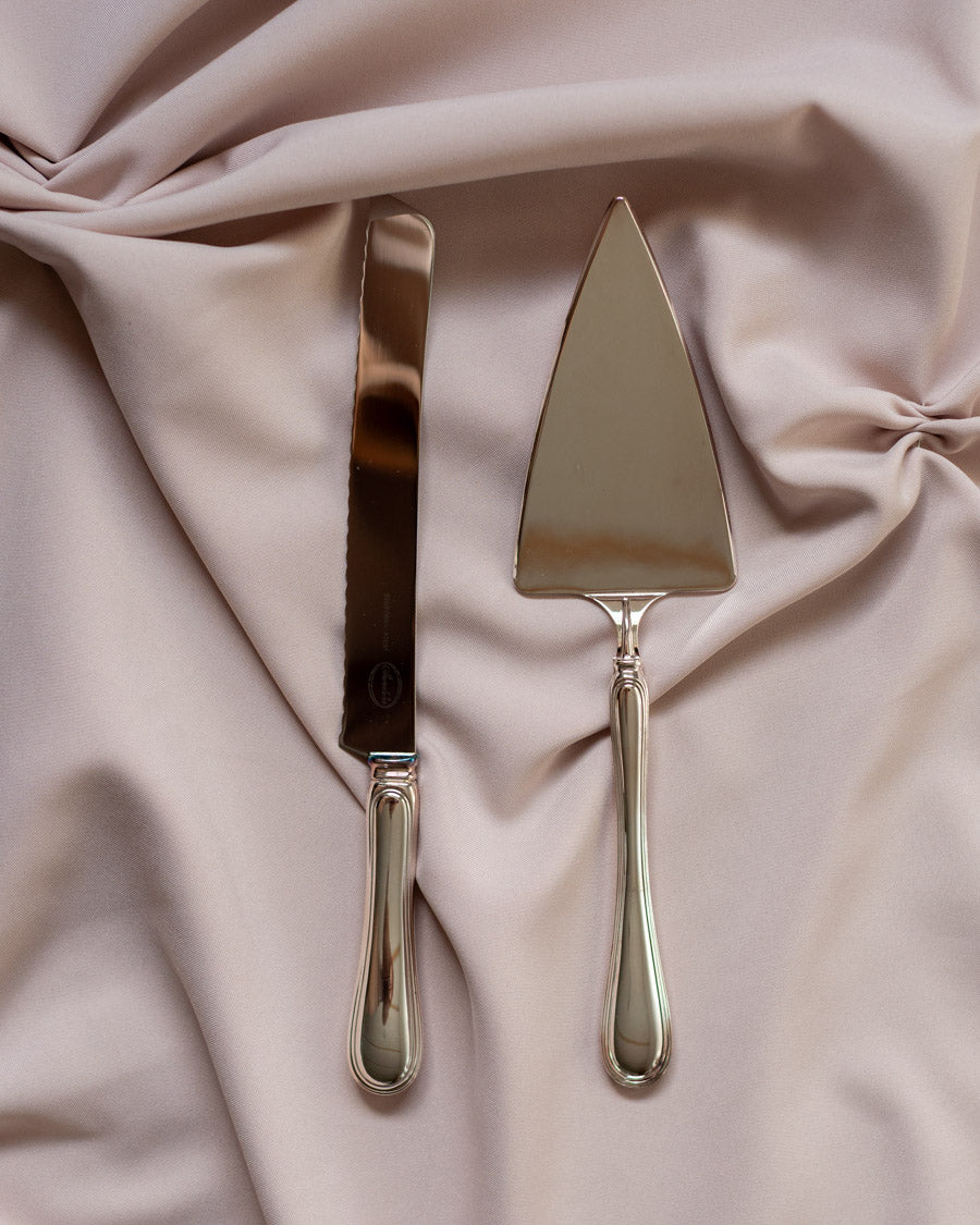 Sheratonn sidabru dengti torto įrankiai originalioje dėžutėje