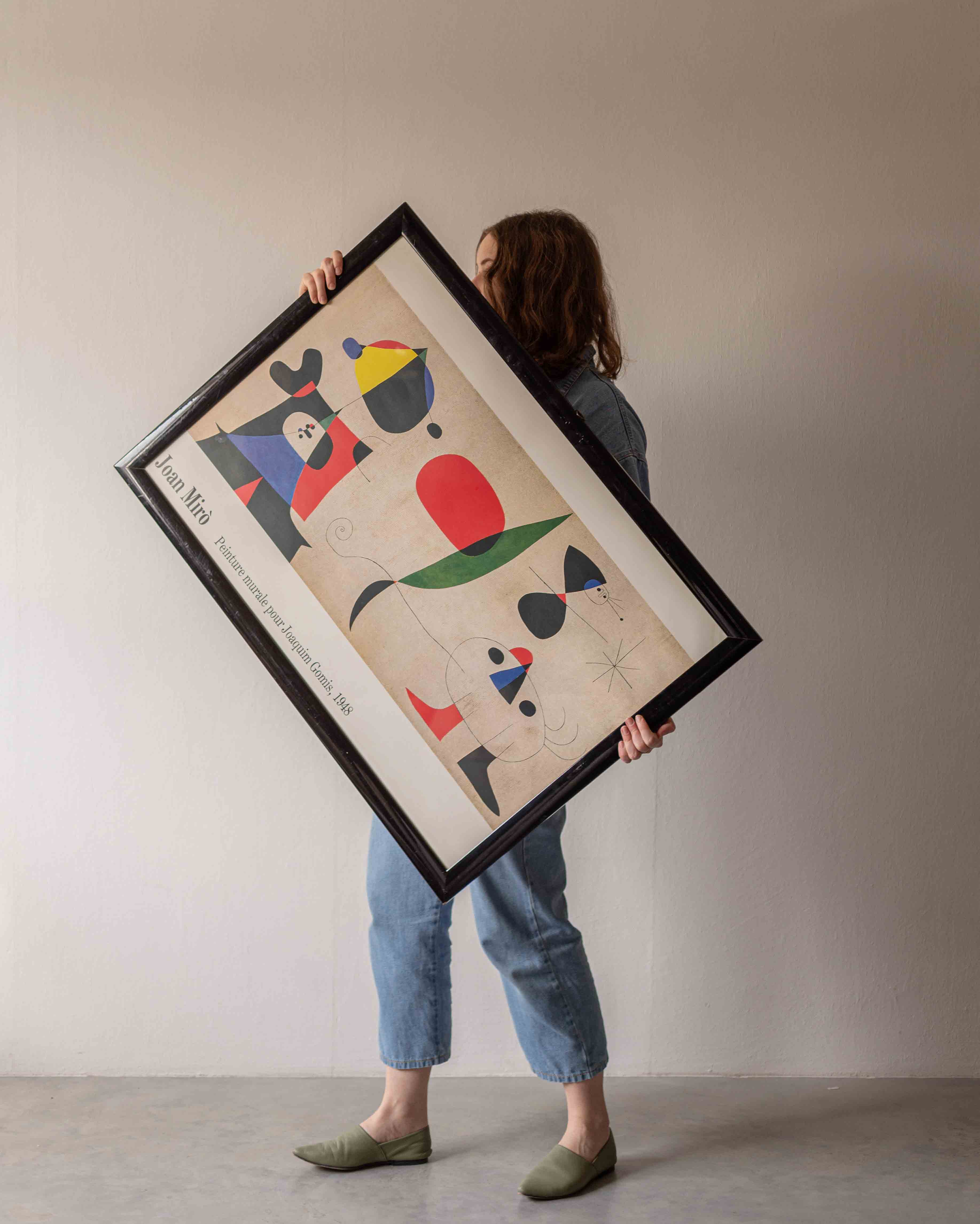 Joan Miró Peinture Murale pour Joaquim Gomis vintažinis posteris