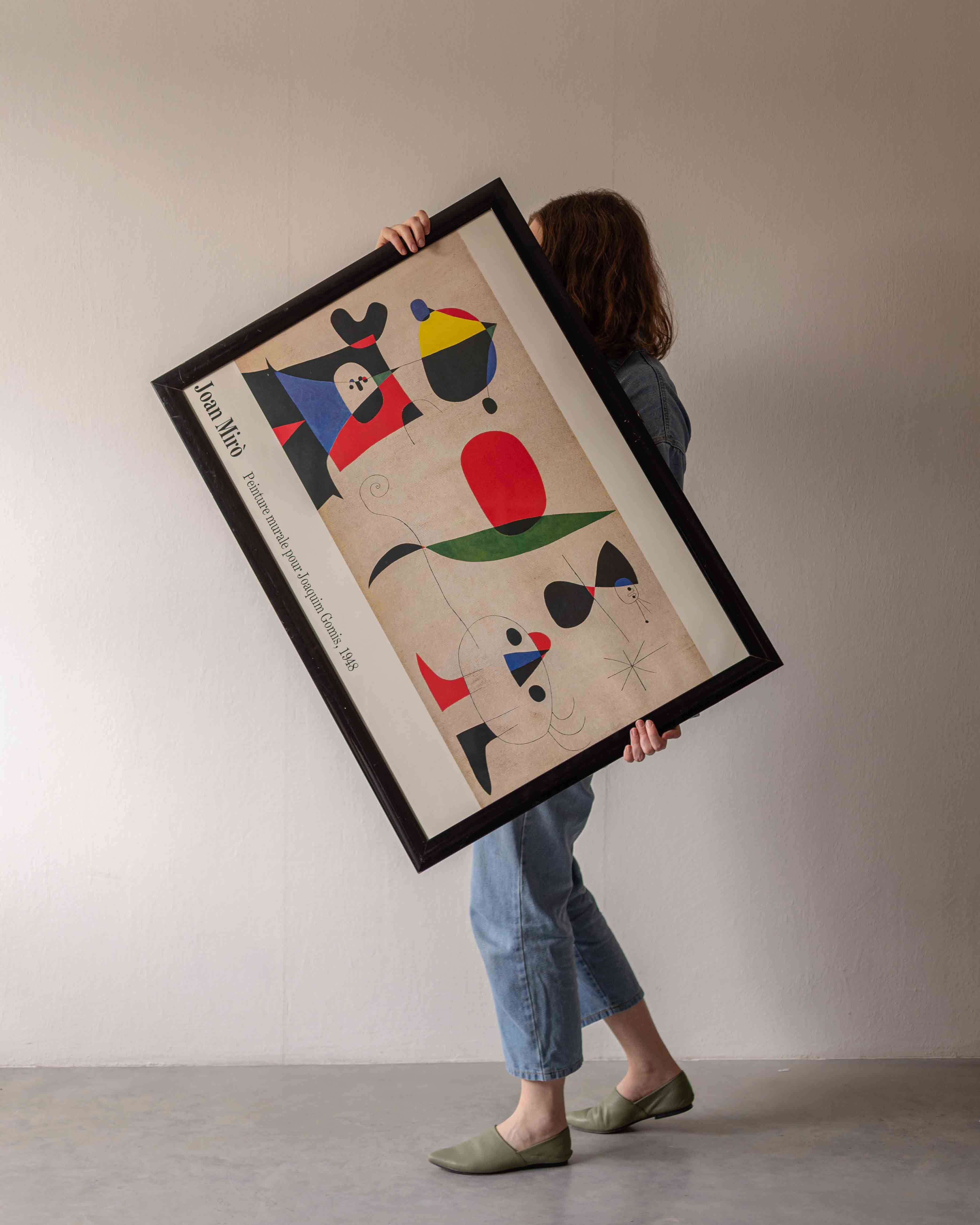 Joan Miró Peinture Murale pour Joaquim Gomis vintažinis posteris