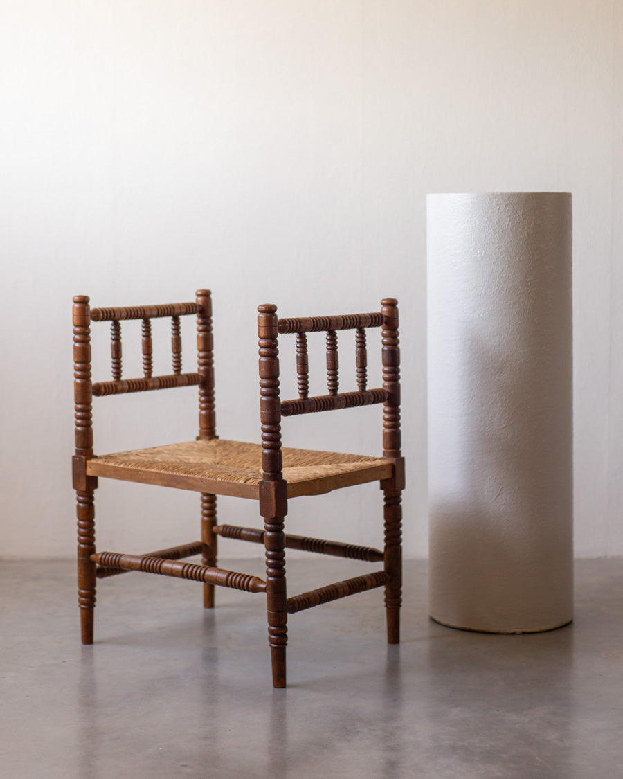 Antikvarinis Bobbin suoliukas